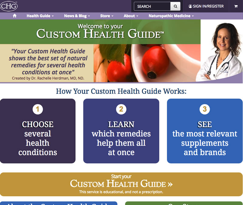 Custom Health Guide